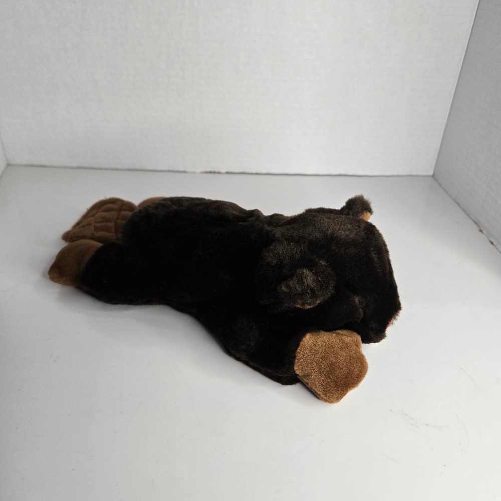 Bearington Collection Woody The Beaver Beanbag Plush Stuffed Animal Vintage